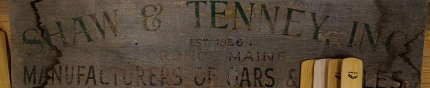 While technically founded in 1858, this hand painted sign dug up from the archives shows that the company was actually doing business two years before that. Either way, we're still the second oldest manufacturer of marine products in the United States today.